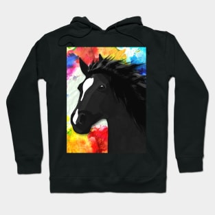 Horse Lovers Galloping Horse Hoodie